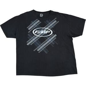 FMF INTL Vintage Y2K Plaid Logo T-shirt